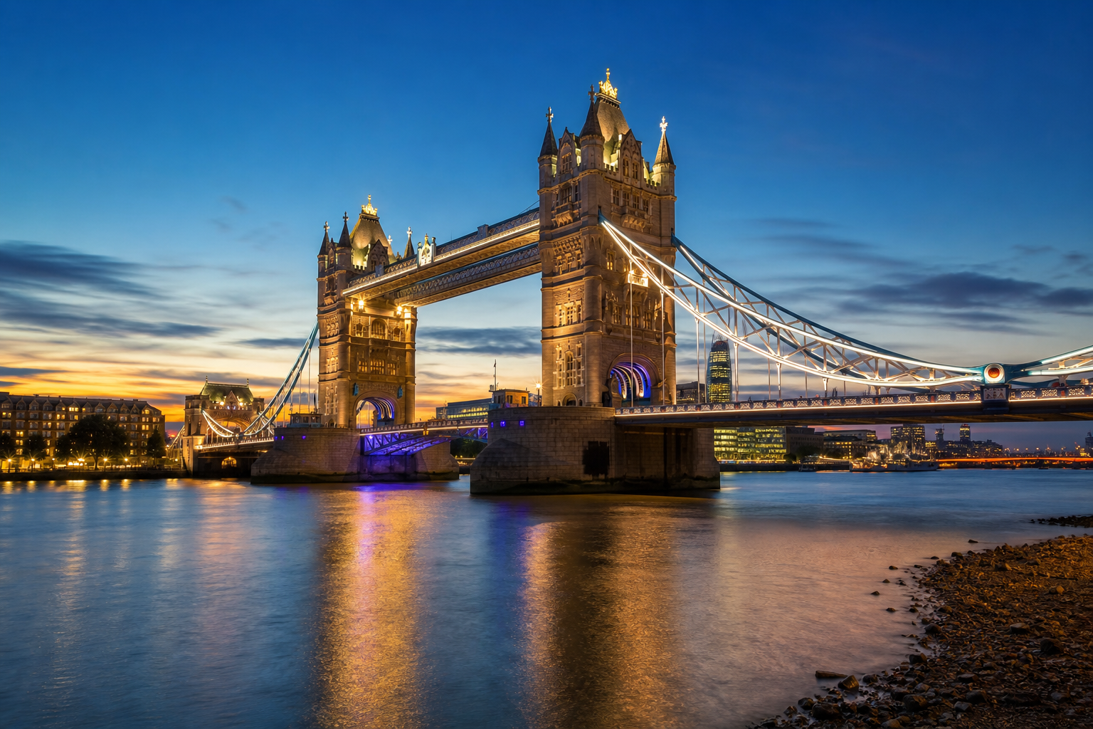 London city skyline